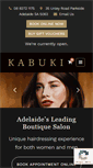 Mobile Screenshot of kabukihair.com.au